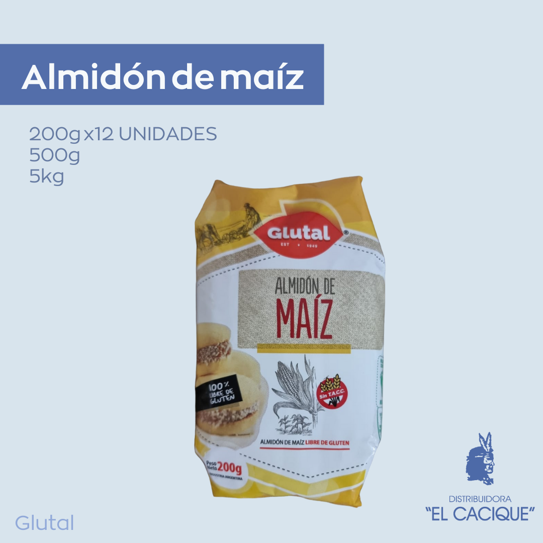 ALMIDON DE MAIZ GLUTALX 5 KG.